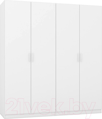 Шкаф Интермебель Марсель-7 / МР 01-07 (белый премиум)