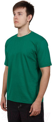 Футболка Premier Textile Х/б 160гр (5XL, светло-зеленый)