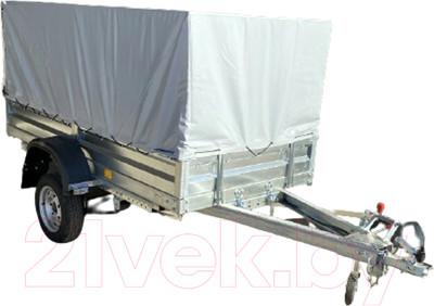 Прицеп для автомобиля Avtos А25М1В (2500x1300x300, R13, ресс. 3302 ГАЗ-2лист, тент 1200мм)
