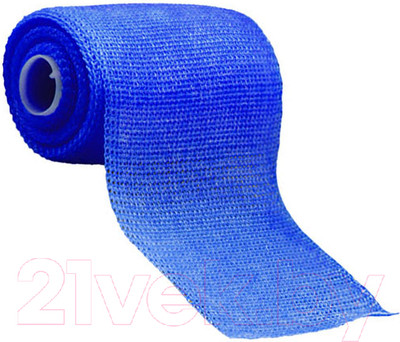 Бинт эластичный Intrarich Cast Soft (10см, синий)