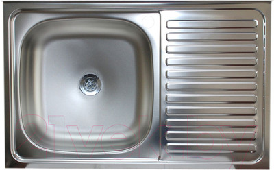 Мойка кухонная КромРус S-216 (чаша слева)