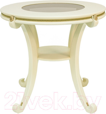 Журнальный столик Мебелик Глория С (дуб шампань)