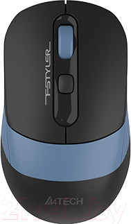 Мышь A4Tech FB10C  (черный/синий)
