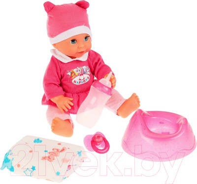 Пупс с аксессуарами Карапуз Светлана Музыка Шаинский / Y25DP-788-UNICORN-22-RU