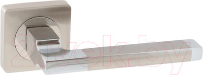 Ручка дверная Vettore R06.031 SN/CP (сатин/хром)