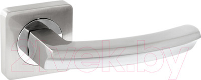 Ручка дверная Vettore R06.033 SN/CP (сатин/хром)