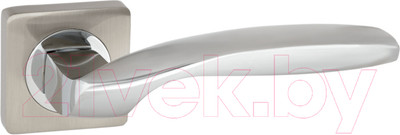 Ручка дверная Vettore R06.045 SN/CP (сатин/хром)
