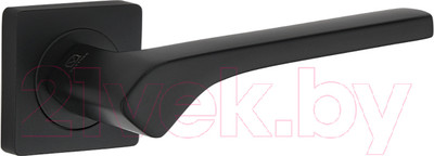 Ручка дверная Vettore R06.050 MBP (черный матовый)