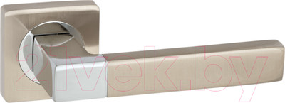 Ручка дверная Vettore R06.081 SN/CP (сатин/хром)