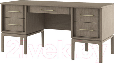 Письменный стол Молодечномебель Брюгге B5 2 тумбовый / ВМФ-1698 (капучино)