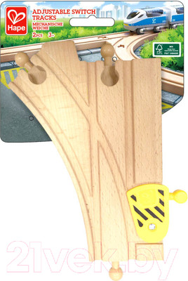 Элемент железной дороги Hape Развилки с переключателем направления / E3781_HP