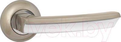Ручка дверная Vettore R07.033 SN/CP (сатин/хром)