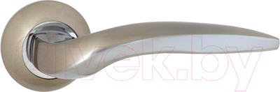 Ручка дверная Vettore R07.047 SN/CP (сатин/хром)