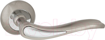 Ручка дверная Vettore R07.064 SN/CP (сатин/хром)