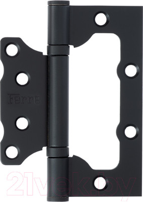 Петля дверная Vettore Flush 2.5x75x125 BN (черный никель)