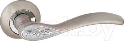 Ручка дверная Vettore R07.1313 SN/CP (сатин/хром)
