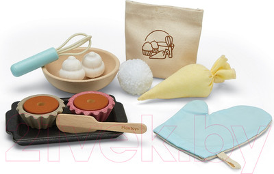 Набор игрушечных продуктов Plan Toys Кексы / 3626