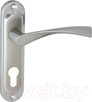 Ручка дверная Vettore 61.323 mini SN/CP (сатин/хром)