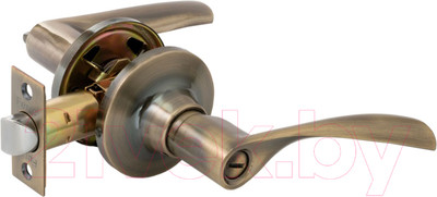 Ручка дверная Vettore A8023 BK AB (бронза)