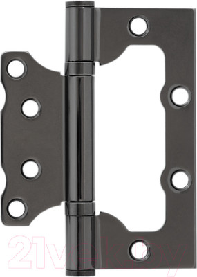 Петля дверная Vettore Flush 2.5x75x100 BN (черный никель)