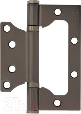 Петля дверная Vettore Flush 2.5x75x100 GR (графит)