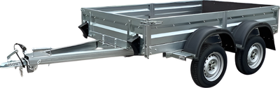 Прицеп для автомобиля Avtos A25P2B (2500x1500x300, R13, ресс. AL-KO, 2ос)