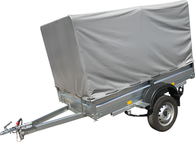 Прицеп для автомобиля Avtos A25P1B (2500x1500x300, R13, ресс. 3302(ГАЗ-2лист), тент 1200мм)