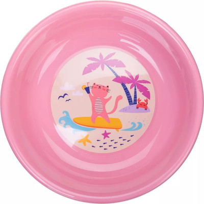 Тарелка для кормления Пластишка 431322405 (розовый)
