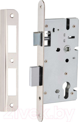 Замок врезной Vettore 7-72/55 NI (никель)