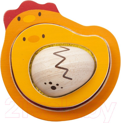 Развивающая игрушка Plan Toys Пазл-вкладыш Курочка / 5673