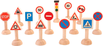 Игровой набор Plan Toys Дорожные знаки / 6203