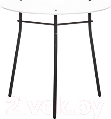 Журнальный столик Калифорния мебель Калифорния Ники (белый/черный)