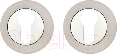 Накладка на цилиндр Vettore ET 0701 SN/CP (сатин/хром)