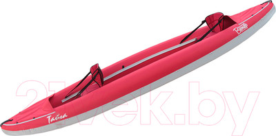 Байдарка Вольный ветер Тайга 430 с плёночными баллонами / 11023 (красный)