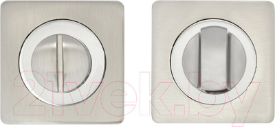 Фиксатор дверной защелки Vettore BK 0605 SN/CP (сатин/хром)