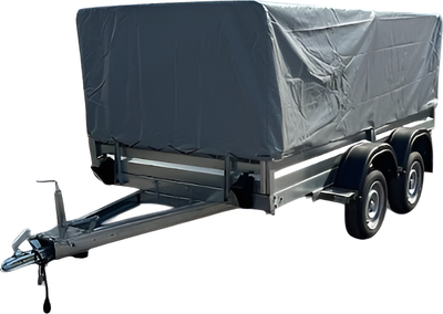 Прицеп для автомобиля Avtos A30P2B (3000x1500x300, R13, ресс. AL-KO, тент 800мм, 2ос)