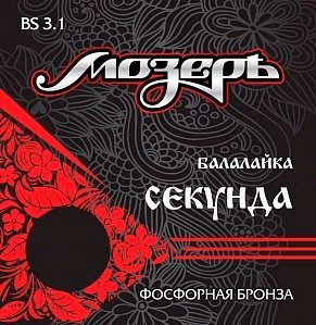 Струны для балалайки Мозеръ BS3.1