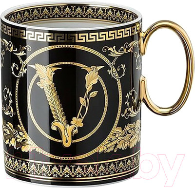 Кружка Versace Virtus Gala Black / 19335-403729-15505