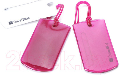 Багажная бирка Travel Blue Jelly ID Tag / 016_RED (2 шт., красный)