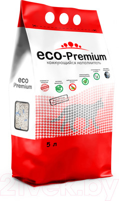 Наполнитель для туалета Eco-Premium Blue (5л/1.9кг)