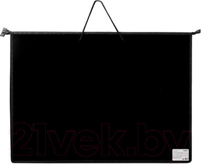 Папка-портфель Пифагор 270873 (черный)