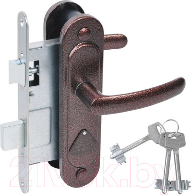 Замок врезной Зенит Абсолют ЗВ9.2-08 (медь)