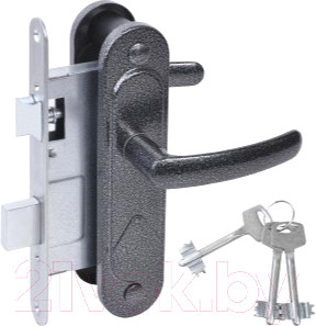 Замок врезной Зенит Абсолют ЗВ9.2-08 (серебро)