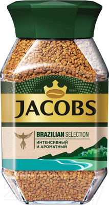 Кофе растворимый Jacobs Brazilian Selection (95г)