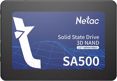 SSD диск Netac SA500 480GB (NT01SA500-480-S3X)