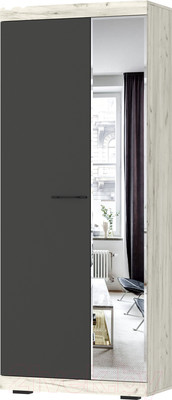 Шкаф Памир Соната ШСЗ-800 (крафт белый/антрацит)