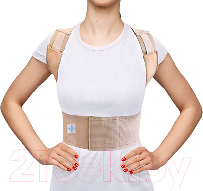 Корректор осанки Польза 0506 (р.4, бежевый)