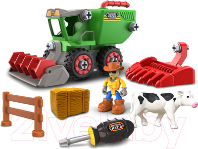 Игрушка-конструктор Nikko Farm Комбайн и аксессуары / 40082