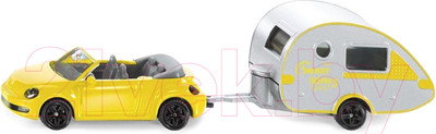 Масштабная модель автомобиля Siku Кабриолет с домом на колесах / 1629 (1:55)
