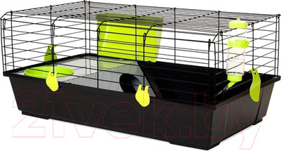 Клетка для грызунов Voltrega 001530N/green